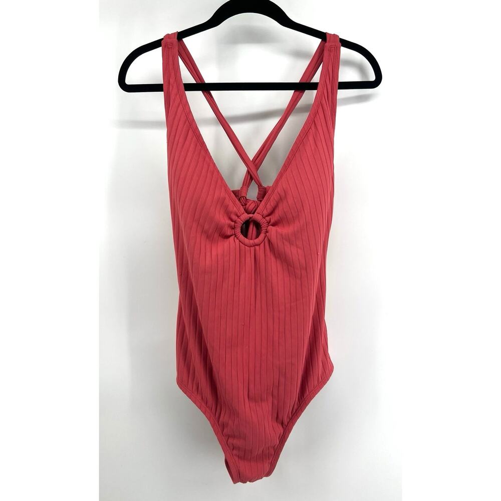 Kona Sol NWT One-Piece Medium Seat Coverage Swimsuit Women's Size L